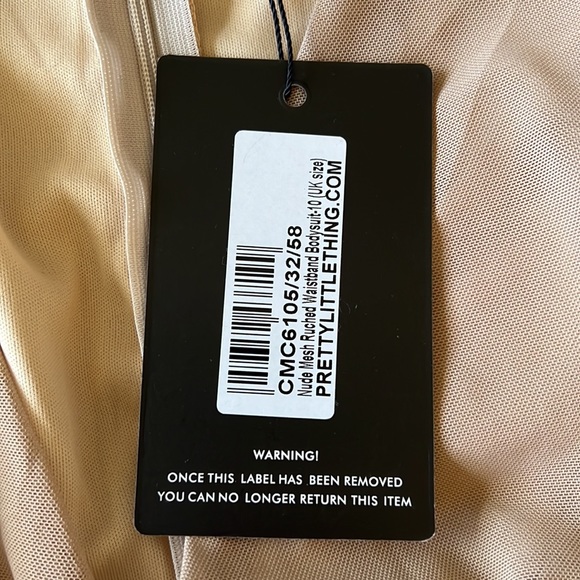 NWT PLT Nude Bodysuit - Picture 5 of 7